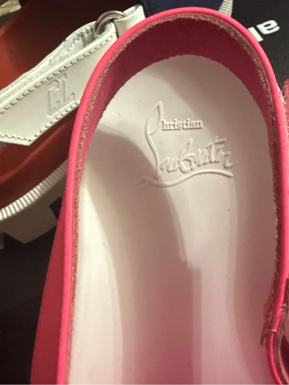 Christian Louboutin  Pink Ballet Flat Eurn33